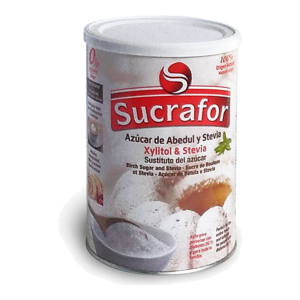 XILITOL Y STEVIA 'SUCRAFOR' 800GRS (6 UND)