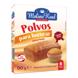 LEVADURA EN POLVO 6 SOBRES MOLINO REAL (20 UND)