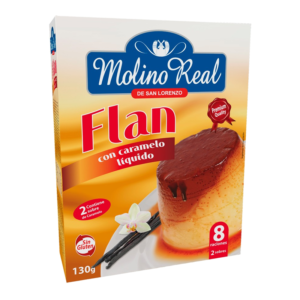 FLAN DOBLE CARAMELO MOLINO REAL (12 UND)