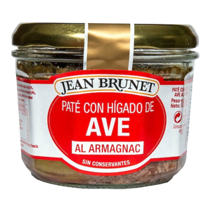 PATÉ DE HIGADO DE AVE AL ARMAGNAC 180GR (12 UND)