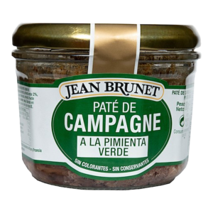 PATÉ DEL CAMPO A LA PIMIENTA VERDE 180GR (12 UND)