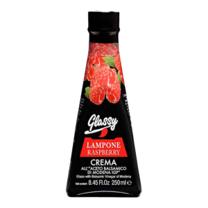 CREMA BALSÁMICA MODENA 250 ML GLASSY RASPBERRY (6 UND)