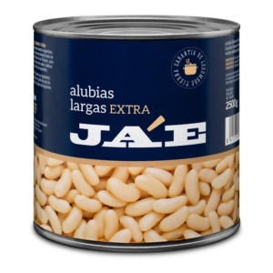 ALUBIAS BLANCAS LARGAS HOSTELERIA 2,5KG (6 UND)