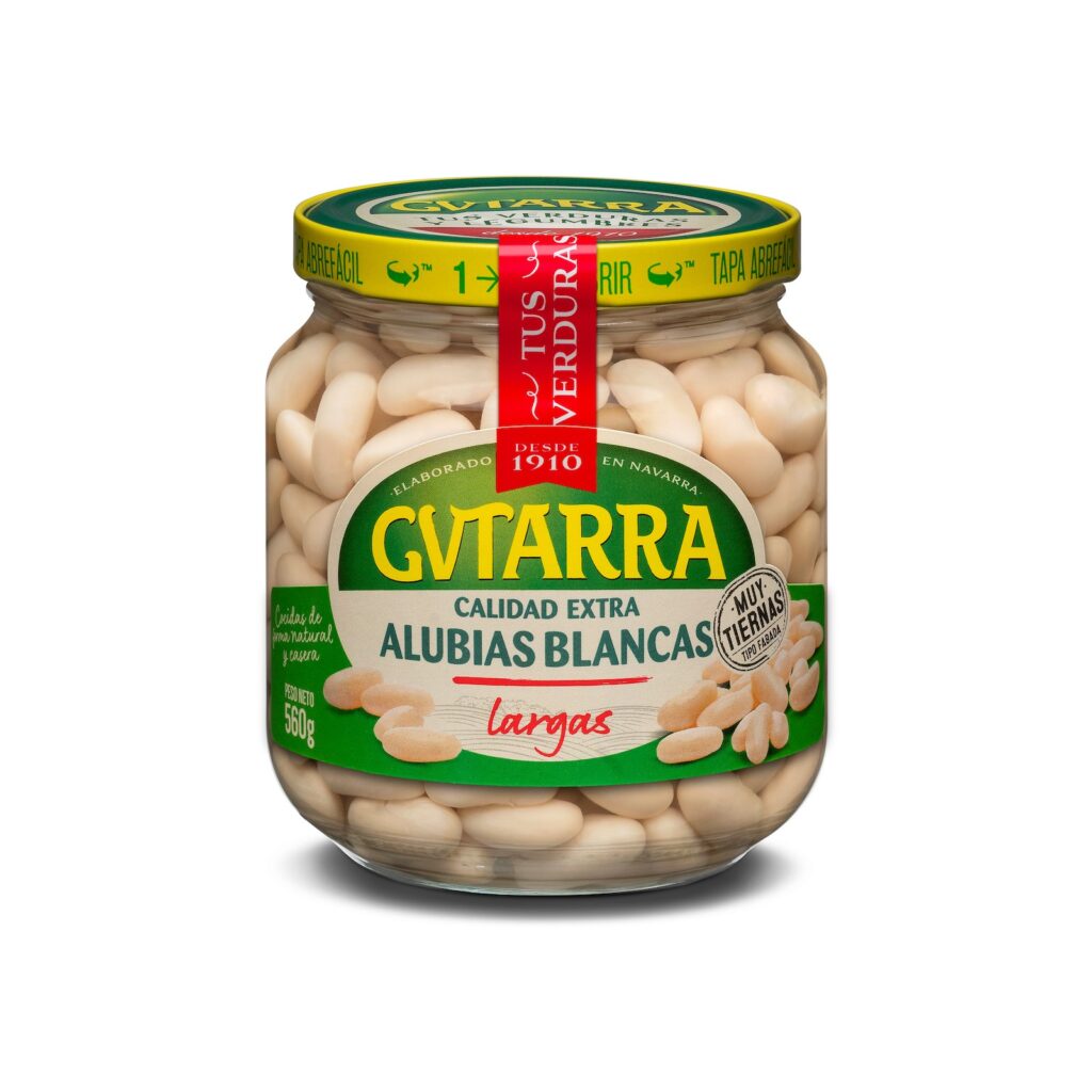 ALUBIAS BLANCAS 1KG (6 UND)