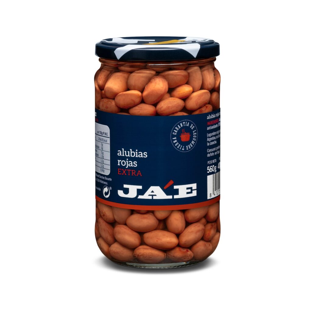 ALUBIAS ROJAS EXTRA 560GR (12 UND)