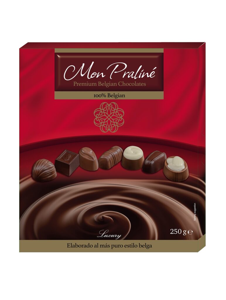 BOMBON BELGA MON PRALINE 250GR (12 und)