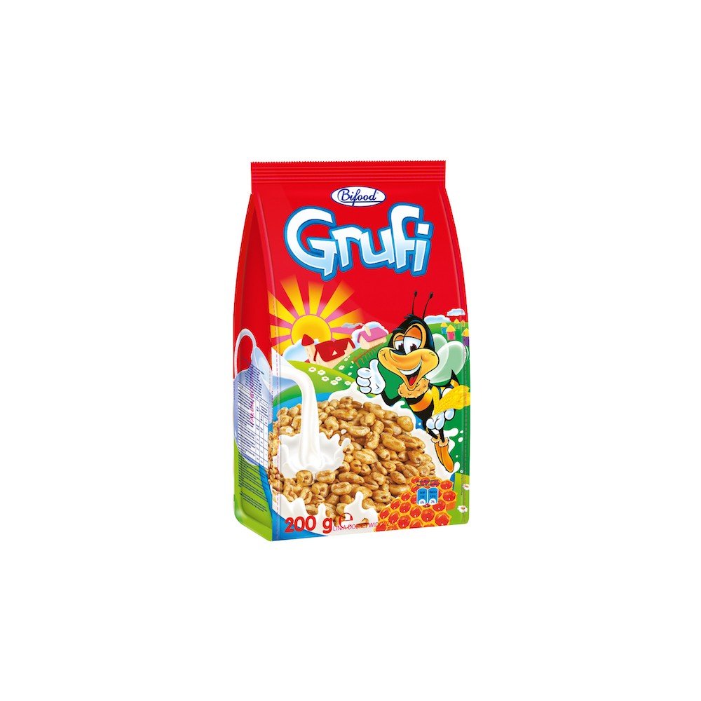 CEREALES INFLADOS C/MIEL GRUFI 200 GR (10 UND)