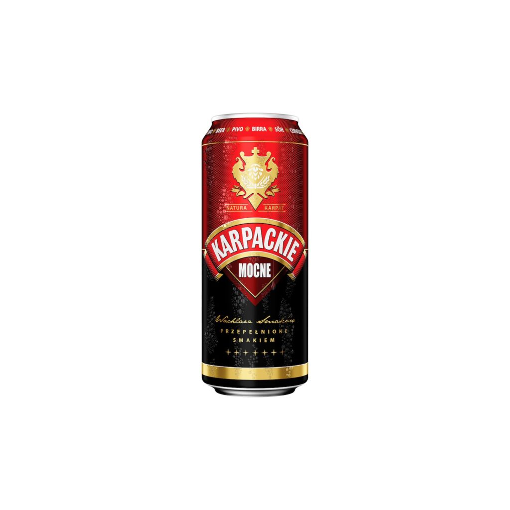 CERVEZA KARPACKIE MOCNE 6,8% LATA 50CL (24 UND)