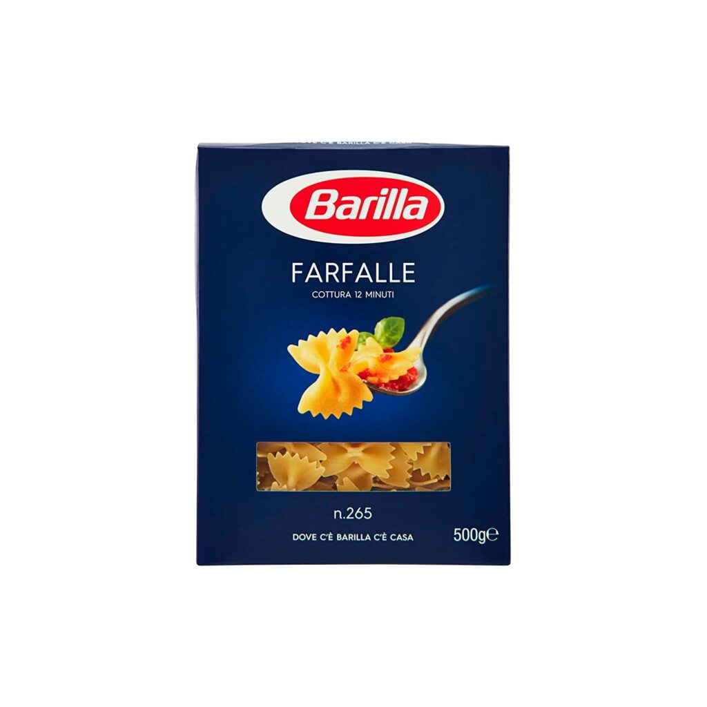 FARFALLE N50 BARILLA 500 GR (12 UND)