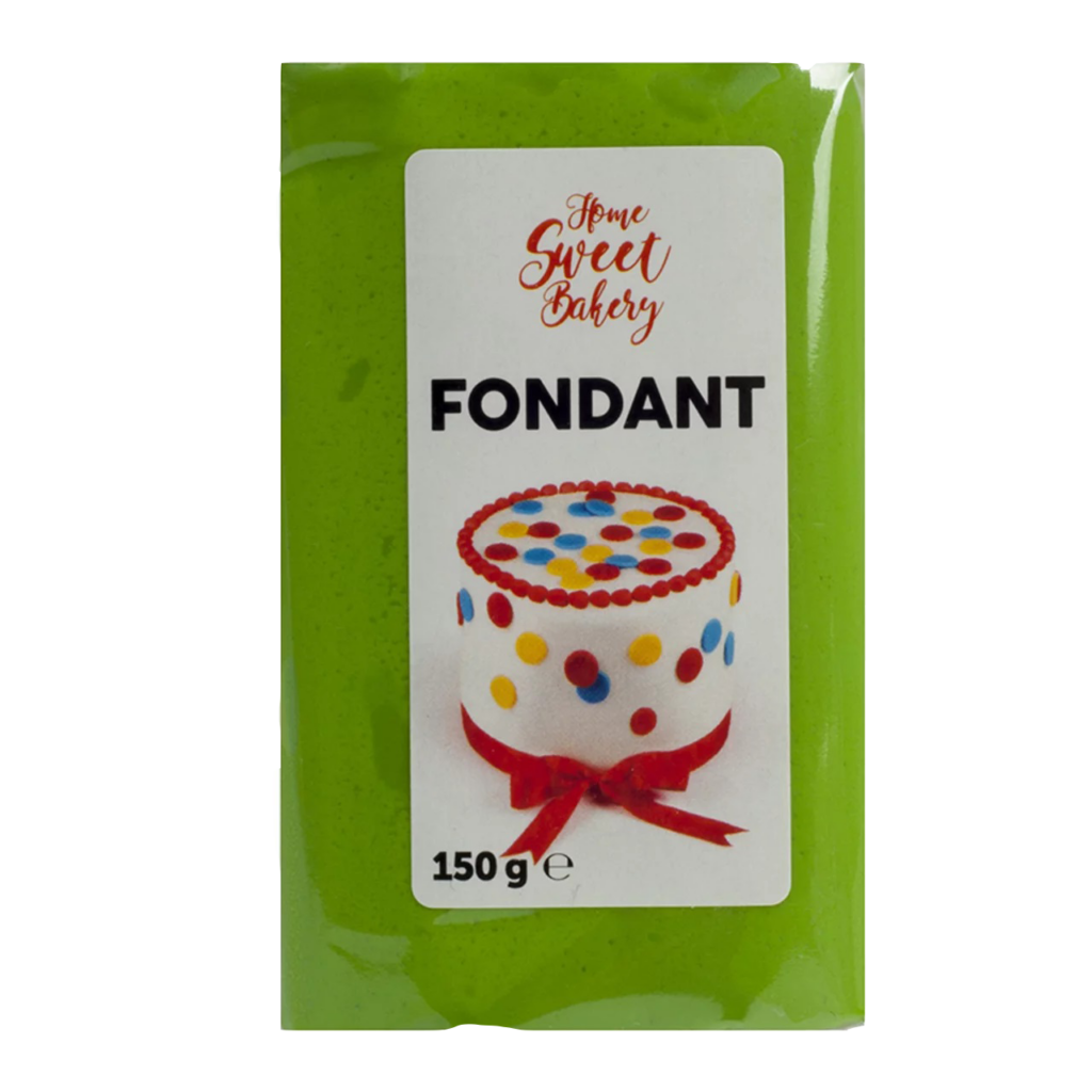 FONDANT VERDE "HOME SWEET BAKERY"  9*150GRS (9 UDS)