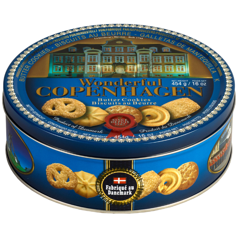 GALLETA DANESA WONDERFUL COPENHAGEN BLUE 26% (12*454 GRS)