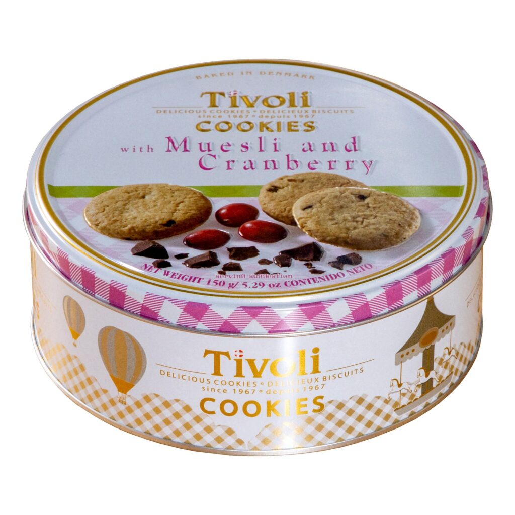 GALLETA TIVOLI ARANDANO 150 GR (12 UND)