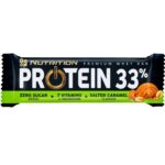 GO ON NUTRITION PROTEIN BAR 33% CARAMELO SALADO 50GRS (25 UDS.)