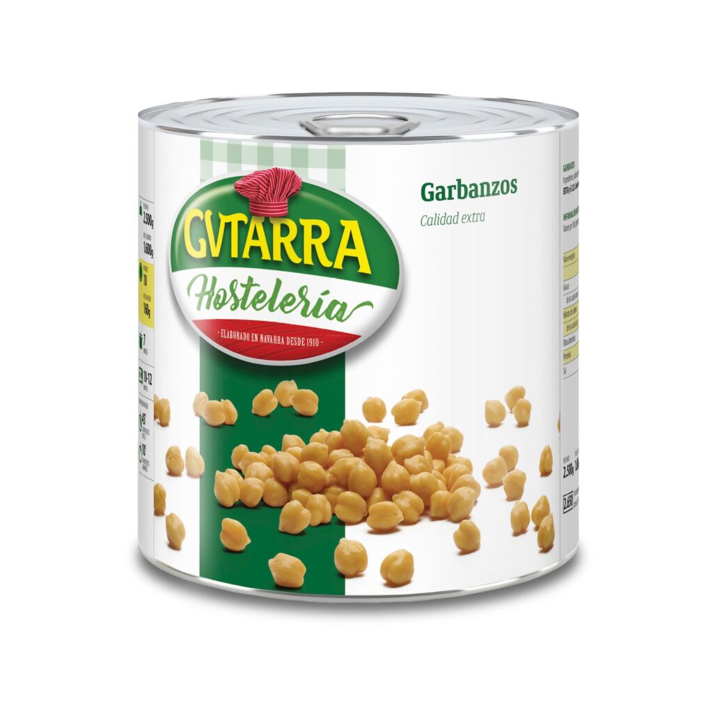 GARBANZOS LATA HOSTELERIA 3KG (6 UND)