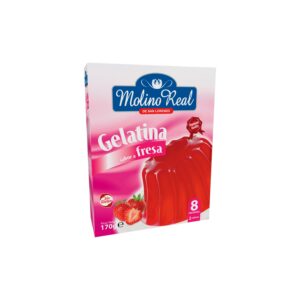 GELATINA FRESA MOLINO REAL 2x85 GR (12 UND)
