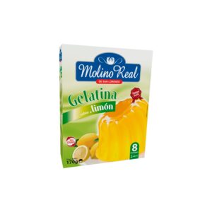 GELATINA LIMON MOLINO REAL 2x85 GR (12 UND)