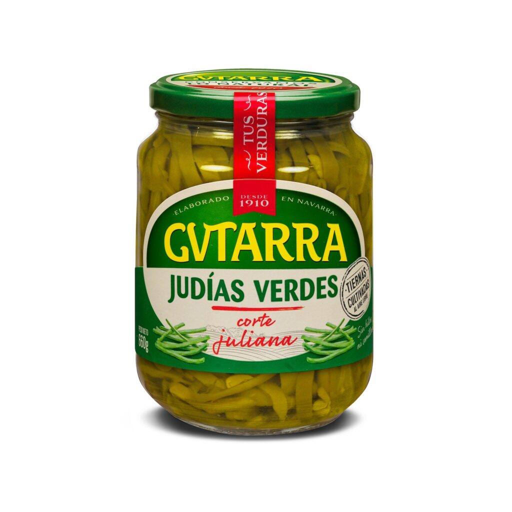 JUDIAS VERDES EN TIRAS 1KG (6 UND)