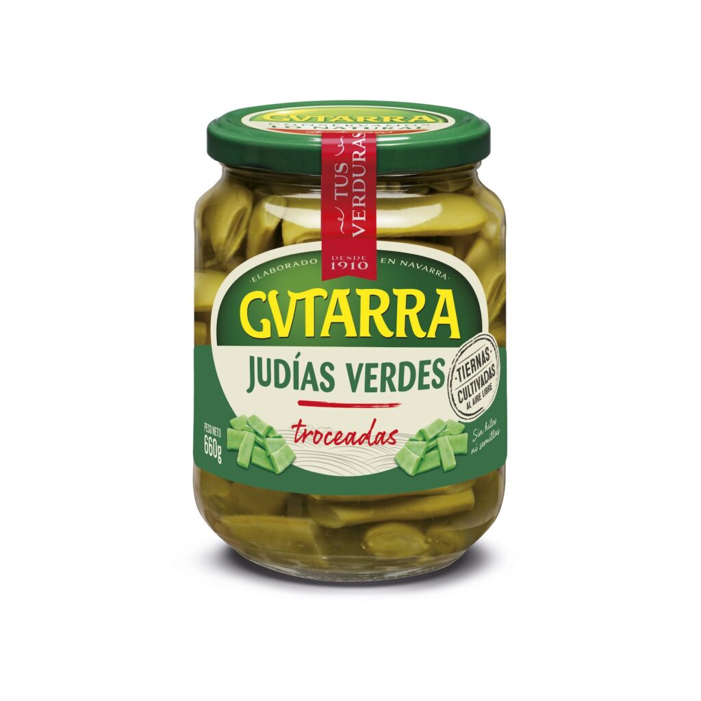JUDIAS VERDES TROCEADAS 1KG (6 UND)