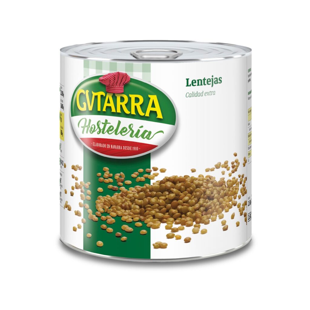 LENTEJAS LATA HOSTELERIA 3KG (6 UND)