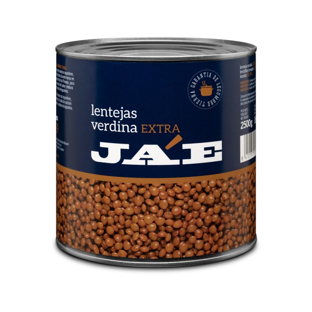 LENTEJAS VERDINAS EXTRA 1/2KG (12 UND)