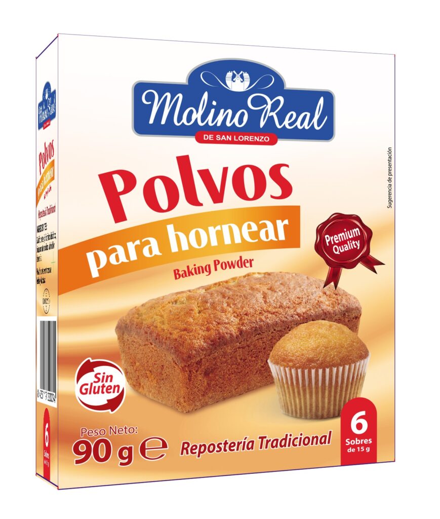 LEVADURA EN POLVO 6 SOBRES MOLINO REAL (20 UND)