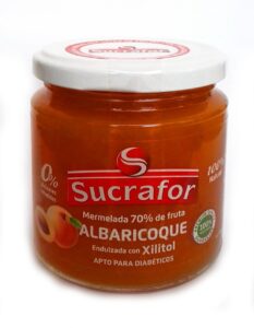 MERMELADA ALBARICOQUE 260 GRS 'SUCRAFOR' (6 UND)