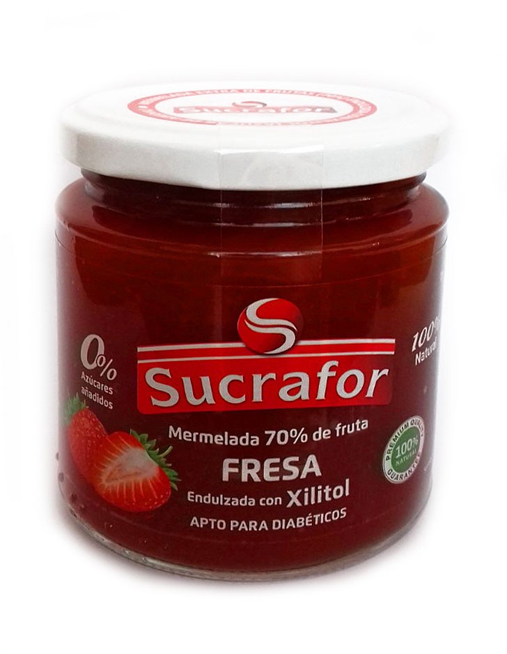 MERMELADA FRESA 260 GRS 'SUCRAFOR' (6 UND)