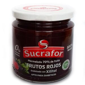 MERMELADA FRUTOS BOSQUE ROJOS 260 GRS 'SUCRAFOR' (6 UND)