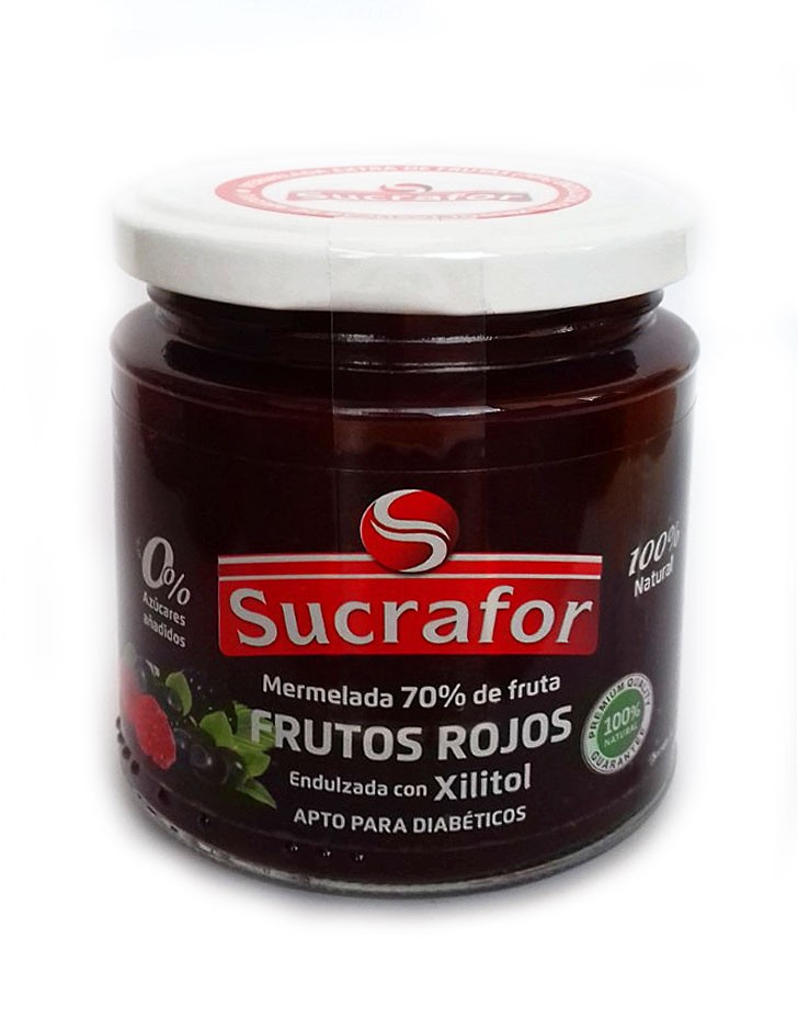 MERMELADA FRUTOS BOSQUE ROJOS 260 GRS 'SUCRAFOR' (6 UND)