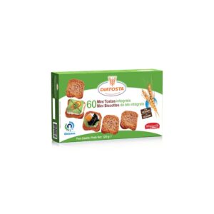MINI BISCOTES MINIGRILL INTEGRAL 120 GR (18 UND)