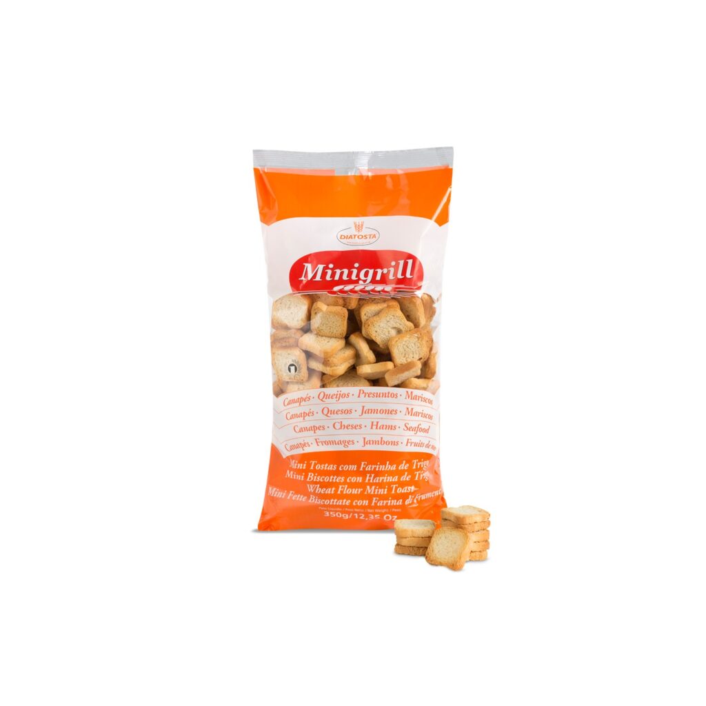 MINI BISCOTES NORMAL 350 GR (8 UND)