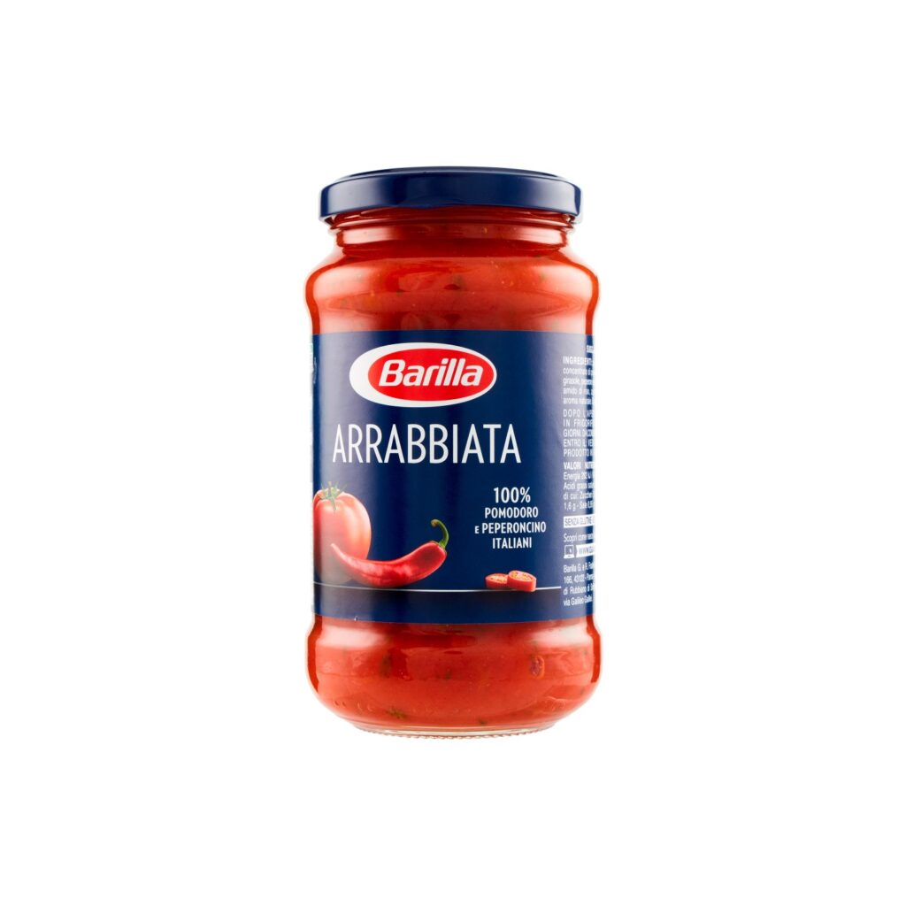 SALSA BARILLA ARRABIATA 400 GR (6 UND)