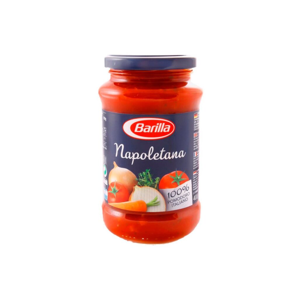 SALSA BARILLA NAPOLITANA 400 GR (6 UND)