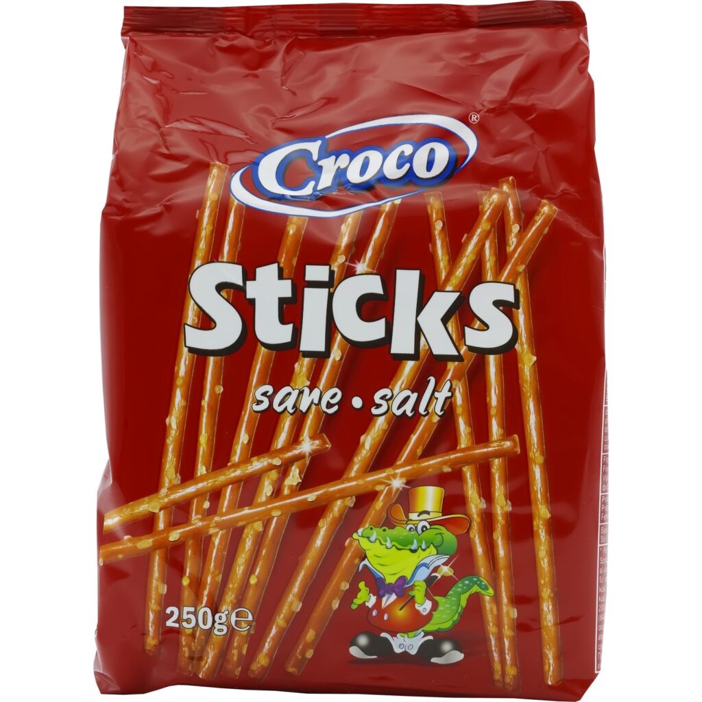 STICKS CON SAL CORTOS 250GR (14 UND)
