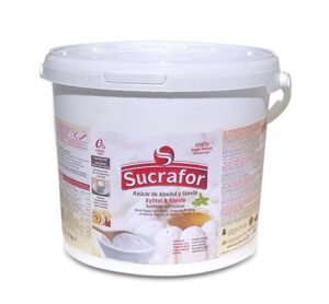 SUCRAFOR Bote Xilitol y Stevia 5 Kgs