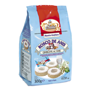 ROSCOS ANIS MATA BOLSA 300 GRS (12 UND)
