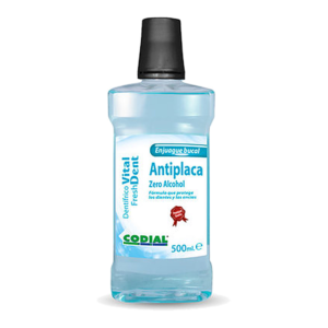 COLUTORIO VITAL PLUS ANTIPLACA 500 ML (12 UND)