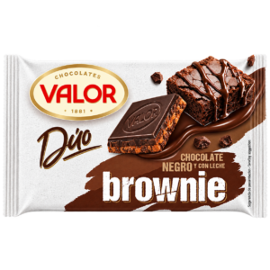 CHOCOLATE DÚO NEGRO-LECHE-BROWNIE 130G (24)